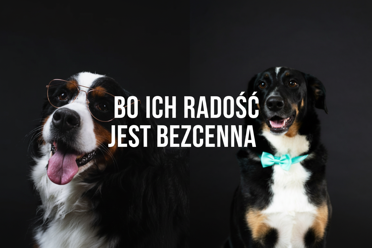 Baner - elegancka czcionka